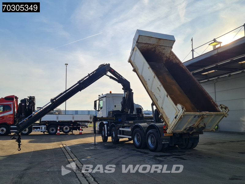 Самосвал, Автоманипулятор Mercedes-Benz Arocs 3240 8X4 HIAB X-HIDUO 188 E-2 Kran Crane 3-side tipper Big-Axle Euro 6: фото 9 Самосвал, Автоманипулятор Mercedes-Benz Arocs 3240 8X4 HIAB X-HIDUO 188 E-2 Kran Crane 3-side tipper Big-Axle Euro 6: фото 9