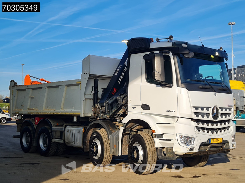 Самосвал, Автоманипулятор Mercedes-Benz Arocs 3240 8X4 HIAB X-HIDUO 188 E-2 Kran Crane 3-side tipper Big-Axle Euro 6: фото 17 Самосвал, Автоманипулятор Mercedes-Benz Arocs 3240 8X4 HIAB X-HIDUO 188 E-2 Kran Crane 3-side tipper Big-Axle Euro 6: фото 17