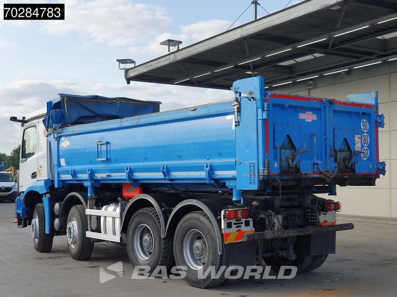 Самосвал Mercedes-Benz Arocs 3243 8X4 14m3 2-side tipper Big-Axle Steelsuspension Navi Euro 6: фото 9