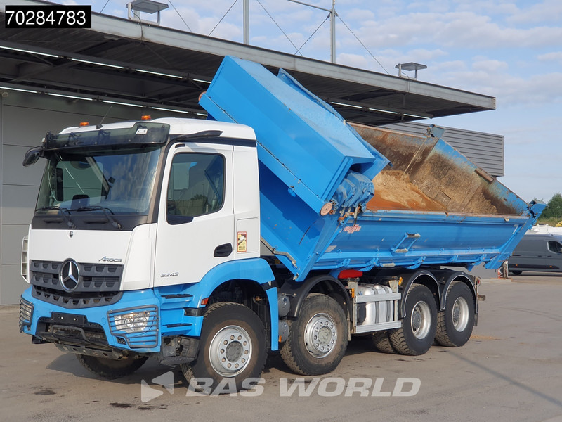 Самосвал Mercedes-Benz Arocs 3243 8X4 14m3 2-side tipper Big-Axle Steelsuspension Navi Euro 6: фото 5