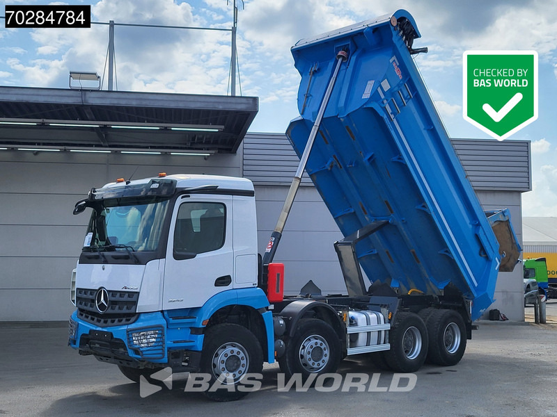 Mercedes-Benz Arocs 3243 8X4 16m3 tipper Big-Axle Steelsuspension Automatic Navi Euro 6 - Самосвал: фото 1 Mercedes-Benz Arocs 3243 8X4 16m3 tipper Big-Axle Steelsuspension Automatic Navi Euro 6 - Самосвал: фото 1