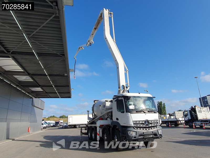 Mercedes-Benz Arocs 3243 8X4 28mtrs Sermac 4Z28 Twinstar Pump-mixer Big-Axle Steelsuspension Euro 6 - Автобетононасос: фото 3 Mercedes-Benz Arocs 3243 8X4 28mtrs Sermac 4Z28 Twinstar Pump-mixer Big-Axle Steelsuspension Euro 6 - Автобетононасос: фото 3