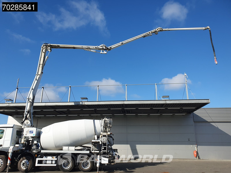 Mercedes-Benz Arocs 3243 8X4 28mtrs Sermac 4Z28 Twinstar Pump-mixer Big-Axle Steelsuspension Euro 6 - Автобетононасос: фото 5 Mercedes-Benz Arocs 3243 8X4 28mtrs Sermac 4Z28 Twinstar Pump-mixer Big-Axle Steelsuspension Euro 6 - Автобетононасос: фото 5