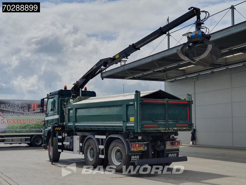 Mercedes-Benz Arocs 3342 Arocs 6X6 NL-Truck HMF 1643 Z-Crane Kran Steering Axle Big-Axle Euro 6 - Самосвал, Автоманипулятор: фото 2 Mercedes-Benz Arocs 3342 Arocs 6X6 NL-Truck HMF 1643 Z-Crane Kran Steering Axle Big-Axle Euro 6 - Самосвал, Автоманипулятор: фото 2