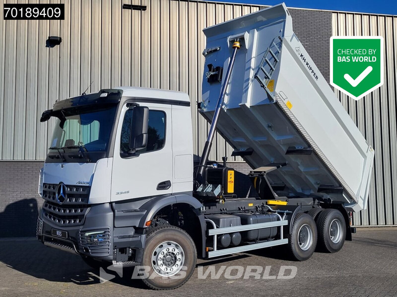 Mercedes-Benz Arocs 3345 6X4 18m3 KH-Tipper Automatic Big-Axle Euro 3 - Самосвал: фото 1 Mercedes-Benz Arocs 3345 6X4 18m3 KH-Tipper Automatic Big-Axle Euro 3 - Самосвал: фото 1