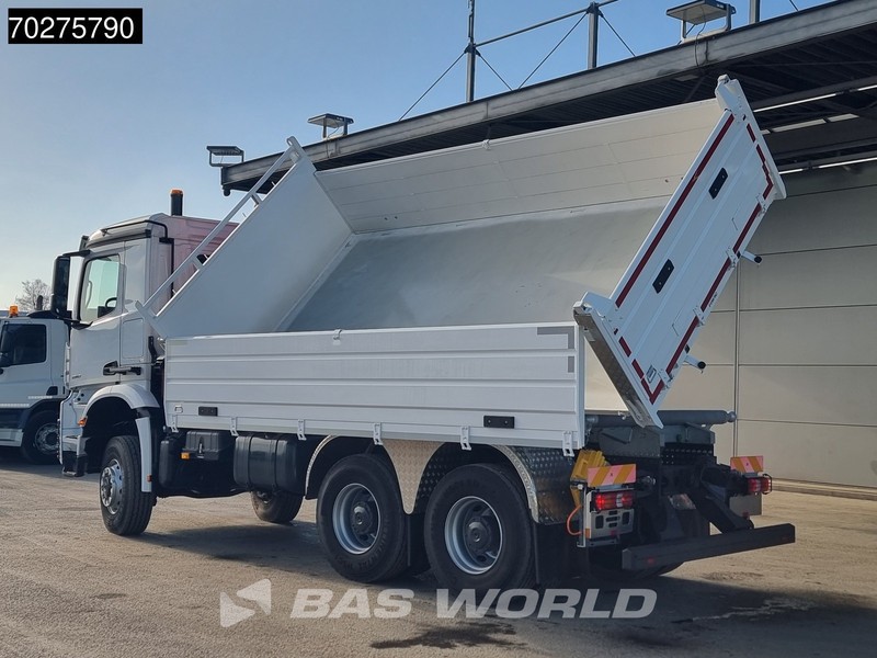 Новый Самосвал, Автоманипулятор Mercedes-Benz Arocs 3348 6X6 Full Steel Retarder Fassi 25T/M Crane Kran Euro 6: фото 16