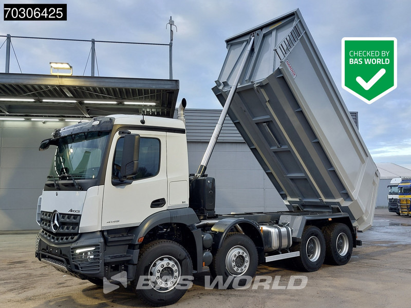 Mercedes-Benz Arocs 4145 8X4 NEW! 19m3 Remmel tipper Big-Axle Steelsuspension Automatic Euro 3 - Самосвал: фото 1 Mercedes-Benz Arocs 4145 8X4 NEW! 19m3 Remmel tipper Big-Axle Steelsuspension Automatic Euro 3 - Самосвал: фото 1
