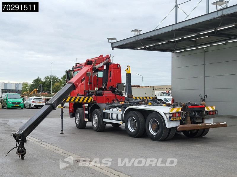 Mercedes-Benz Arocs 4145 8X4 NL-Truck HMF RCL 5300 Crane Hyva 26-51-S Hooklift Steelsuspension Big-Axle Automatic Euro 6 - Крюковой мультилифт, Автоманипулятор: фото 3 Mercedes-Benz Arocs 4145 8X4 NL-Truck HMF RCL 5300 Crane Hyva 26-51-S Hooklift Steelsuspension Big-Axle Automatic Euro 6 - Крюковой мультилифт, Автоманипулятор: фото 3
