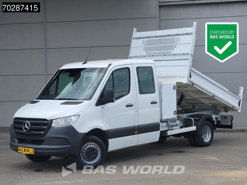 Mercedes-Benz Sprinter 514 CDI Kipper met Kist Dubbel Cabine Dubbellucht 3,5t Trekhaak Airco Cruise MBUX CarPlay Euro6 Tipper Benne Kieper 2m3 A/C Towb - Малотоннажный самосвал: фото 1 Mercedes-Benz Sprinter 514 CDI Kipper met Kist Dubbel Cabine Dubbellucht 3,5t Trekhaak Airco Cruise MBUX CarPlay Euro6 Tipper Benne Kieper 2m3 A/C Towb - Малотоннажный самосвал: фото 1