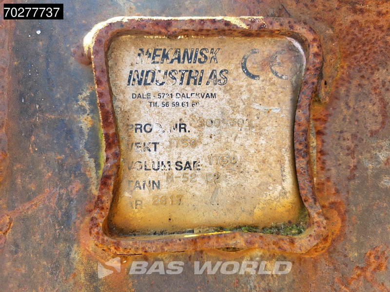 Навесное оборудование S70 S70 / 1750 LITER / 1750 KG: фото 14