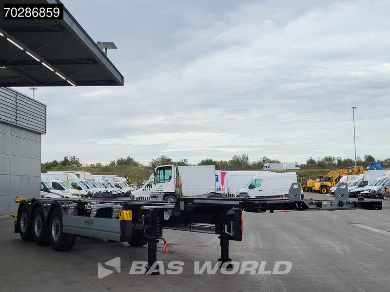 Orthaus TR 3 axles Mutli'45 Lift Axle Extendable SAF - Полуприцеп-контейнеровоз/ Сменный кузов: фото 5 Orthaus TR 3 axles Mutli'45 Lift Axle Extendable SAF - Полуприцеп-контейнеровоз/ Сменный кузов: фото 5