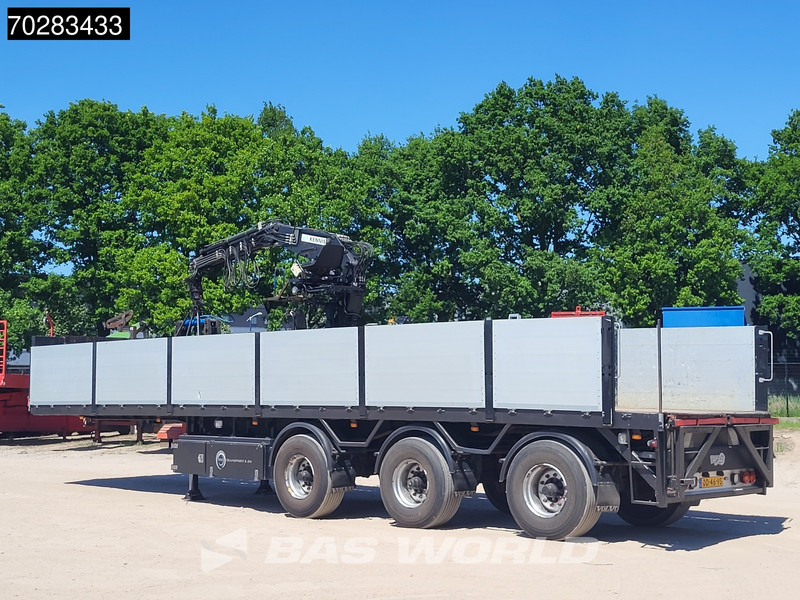 Pacton TPD347 TUV 02/26 2x Steering Axle Crane 16R - Полуприцеп бортовой/ Платформа: фото 2 Pacton TPD347 TUV 02/26 2x Steering Axle Crane 16R - Полуприцеп бортовой/ Платформа: фото 2