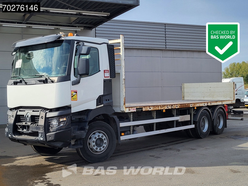 Renault C 380 6X4 7500mm platform Automatic Retarder Euro 6 - Грузовик бортовой/ Платформа: фото 1 Renault C 380 6X4 7500mm platform Automatic Retarder Euro 6 - Грузовик бортовой/ Платформа: фото 1
