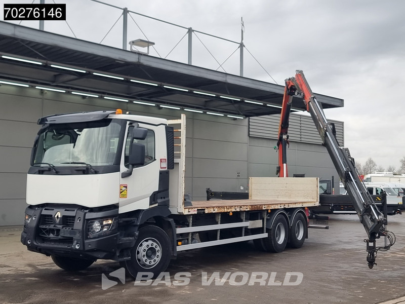 Renault C 380 6X4 Palfinger PK18002-EH C Remote Retarder Euro 6 - Грузовик бортовой/ Платформа, Автоманипулятор: фото 5 Renault C 380 6X4 Palfinger PK18002-EH C Remote Retarder Euro 6 - Грузовик бортовой/ Платформа, Автоманипулятор: фото 5