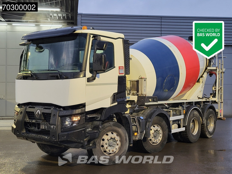 Renault C 380 C 8X4 Liebherr 9m3 Full Steel Big Axle Euro 6 - Автобетоносмеситель: фото 1 Renault C 380 C 8X4 Liebherr 9m3 Full Steel Big Axle Euro 6 - Автобетоносмеситель: фото 1
