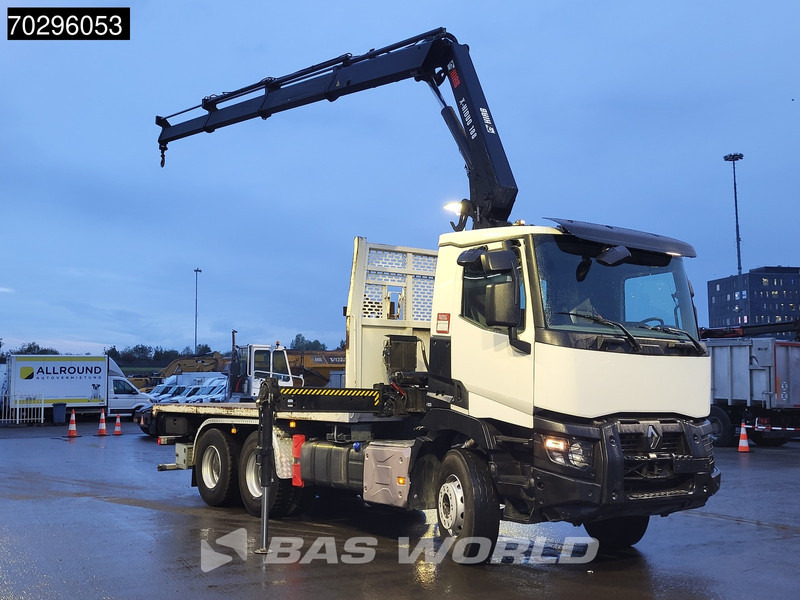 Renault C 430 6X4 HIAB 188 ES-3 X-HIDUO Crane Retarder Steelsuspension Big-Axle Euro 6 - Грузовик бортовой/ Платформа, Автоманипулятор: фото 3 Renault C 430 6X4 HIAB 188 ES-3 X-HIDUO Crane Retarder Steelsuspension Big-Axle Euro 6 - Грузовик бортовой/ Платформа, Автоманипулятор: фото 3