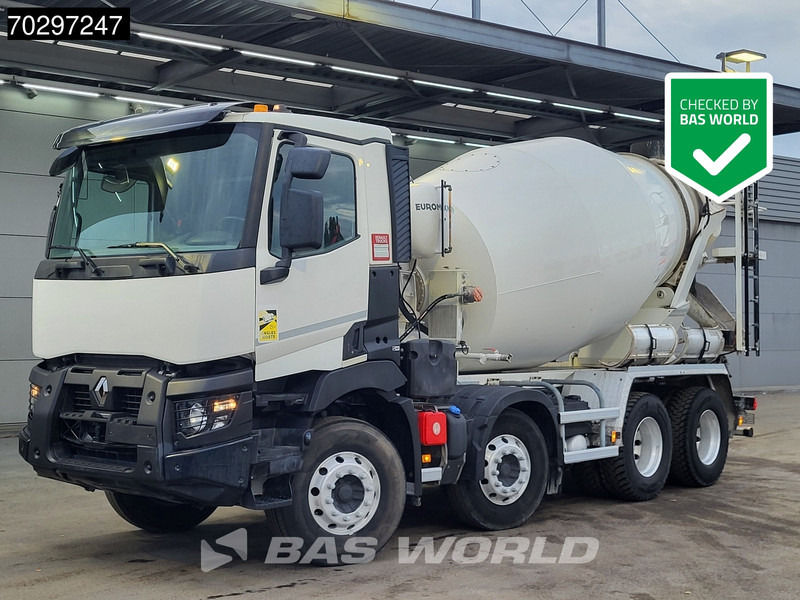 Renault C 430 8X4 9m3 Mixer Steelsuspension Automatic Euro 6 - Автобетоносмеситель: фото 1 Renault C 430 8X4 9m3 Mixer Steelsuspension Automatic Euro 6 - Автобетоносмеситель: фото 1