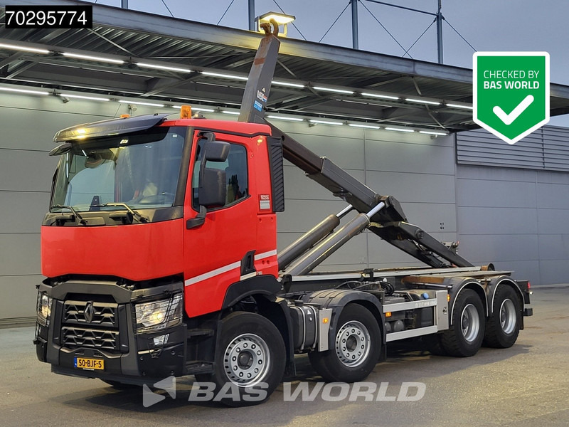 Renault C 430 C 8X4 VDL S-30-6600 Hooklift Big-Axle Euro 6 - Крюковой мультилифт: фото 1 Renault C 430 C 8X4 VDL S-30-6600 Hooklift Big-Axle Euro 6 - Крюковой мультилифт: фото 1