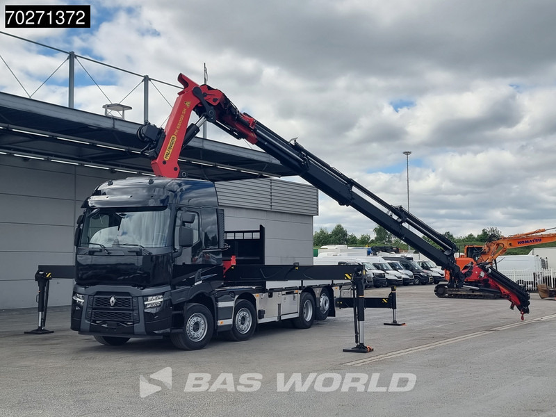 Renault C 520 8X2 Palfinger PK65002 SH Crane Jib Winch Lift+steering Axle Euro 6 - Грузовик бортовой/ Платформа, Автоманипулятор: фото 5 Renault C 520 8X2 Palfinger PK65002 SH Crane Jib Winch Lift+steering Axle Euro 6 - Грузовик бортовой/ Платформа, Автоманипулятор: фото 5