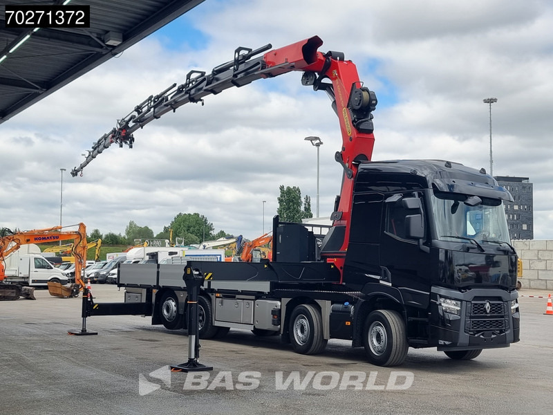 Renault C 520 8X2 Palfinger PK65002 SH Crane Jib Winch Lift+steering Axle Euro 6 - Грузовик бортовой/ Платформа, Автоманипулятор: фото 3 Renault C 520 8X2 Palfinger PK65002 SH Crane Jib Winch Lift+steering Axle Euro 6 - Грузовик бортовой/ Платформа, Автоманипулятор: фото 3