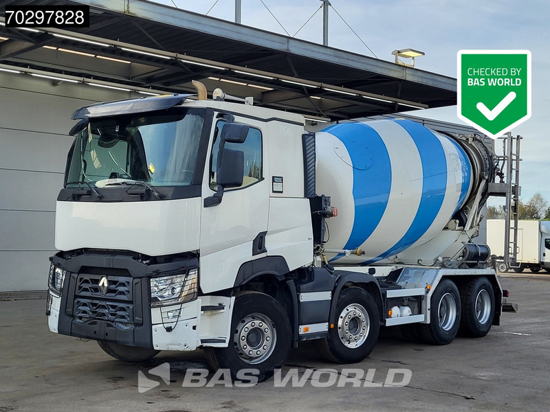 Renault C 520 C 8X4 9m3 CIFA mixer Steelsuspension automatic Euro 6 - Автобетоносмеситель: фото 1 Renault C 520 C 8X4 9m3 CIFA mixer Steelsuspension automatic Euro 6 - Автобетоносмеситель: фото 1