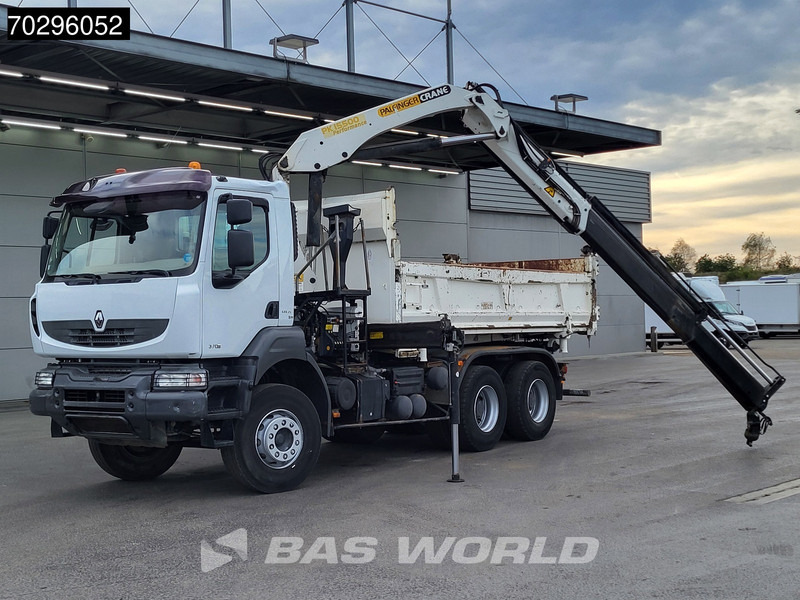 Renault Kerax 370 6X4 Palfinger PK15500 Crane Kran 2-side Tipper Retarder Manual Euro 4 - Самосвал, Автоманипулятор: фото 3 Renault Kerax 370 6X4 Palfinger PK15500 Crane Kran 2-side Tipper Retarder Manual Euro 4 - Самосвал, Автоманипулятор: фото 3