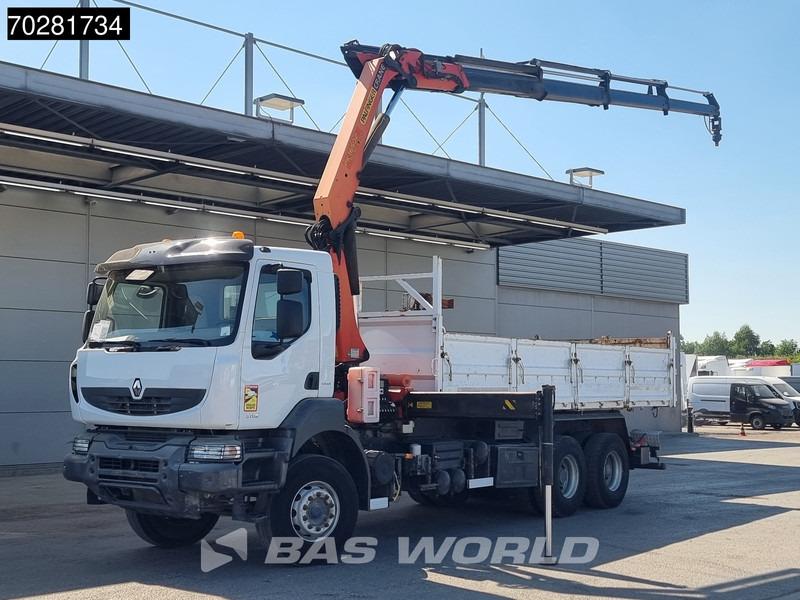 Renault Kerax 370 6X4 Palfinger PK16502 Kran Crane Big-Axle Steel suspension Euro 4 - Самосвал, Автоманипулятор: фото 1 Renault Kerax 370 6X4 Palfinger PK16502 Kran Crane Big-Axle Steel suspension Euro 4 - Самосвал, Автоманипулятор: фото 1