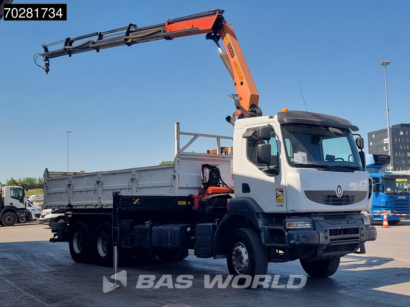 Renault Kerax 370 6X4 Palfinger PK16502 Kran Crane Big-Axle Steel suspension Euro 4 - Самосвал, Автоманипулятор: фото 3 Renault Kerax 370 6X4 Palfinger PK16502 Kran Crane Big-Axle Steel suspension Euro 4 - Самосвал, Автоманипулятор: фото 3