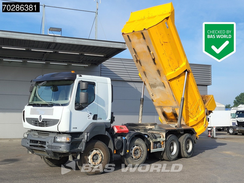 Renault Kerax 480 8X4 16m3 tipper Retarder Optibrake+ Big-Axle Steelsuspension Euro 5 - Самосвал: фото 1 Renault Kerax 480 8X4 16m3 tipper Retarder Optibrake+ Big-Axle Steelsuspension Euro 5 - Самосвал: фото 1