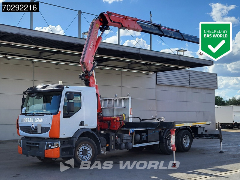Renault Premium 370 6X2 Fassi F330B.23 Kran Crane Manual Big-Axle Lift-Axle Euro 4 - Грузовик бортовой/ Платформа, Автоманипулятор: фото 1 Renault Premium 370 6X2 Fassi F330B.23 Kran Crane Manual Big-Axle Lift-Axle Euro 4 - Грузовик бортовой/ Платформа, Автоманипулятор: фото 1