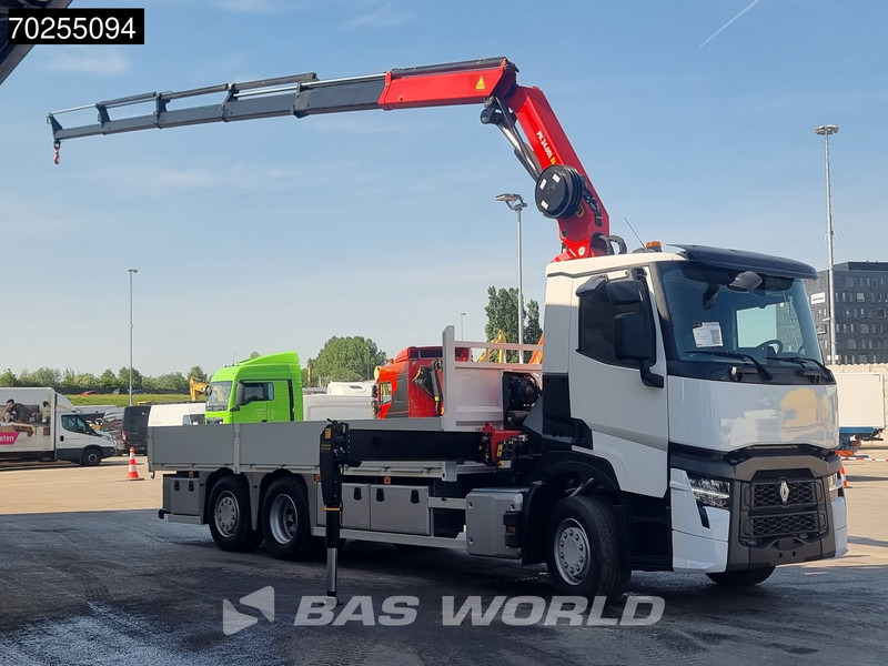 Renault T 440 6X2 2024 NL reg. possible Palfinger PK24.001 SLD Crane Lift+Lenkasche Euro 6 - Грузовик бортовой/ Платформа, Автоманипулятор: фото 2 Renault T 440 6X2 2024 NL reg. possible Palfinger PK24.001 SLD Crane Lift+Lenkasche Euro 6 - Грузовик бортовой/ Платформа, Автоманипулятор: фото 2