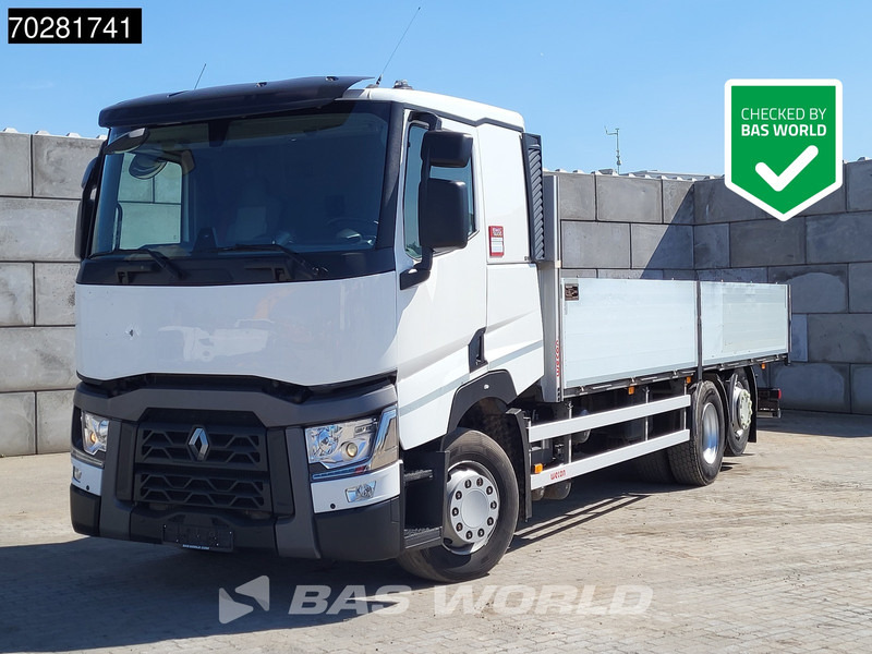 Renault T 440 6X2 Open loadfloor Liftasche Automatic Euro 6 - Грузовик бортовой/ Платформа: фото 1 Renault T 440 6X2 Open loadfloor Liftasche Automatic Euro 6 - Грузовик бортовой/ Платформа: фото 1