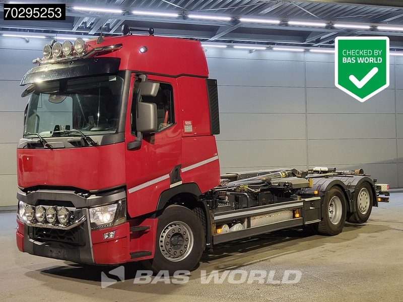 Renault T 520 6X2 21Ton Meiller RS 21.70 Retarder Lift+Steering-Axle Automatic ACC Euro 6 - Крюковой мультилифт: фото 1 Renault T 520 6X2 21Ton Meiller RS 21.70 Retarder Lift+Steering-Axle Automatic ACC Euro 6 - Крюковой мультилифт: фото 1