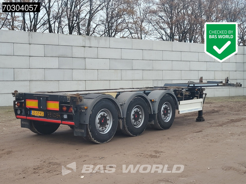 Renders 800 3 axles TUV 10/26 Multi 45'ft Lifting Axle - Полуприцеп-контейнеровоз/ Сменный кузов: фото 1 Renders 800 3 axles TUV 10/26 Multi 45'ft Lifting Axle - Полуприцеп-контейнеровоз/ Сменный кузов: фото 1