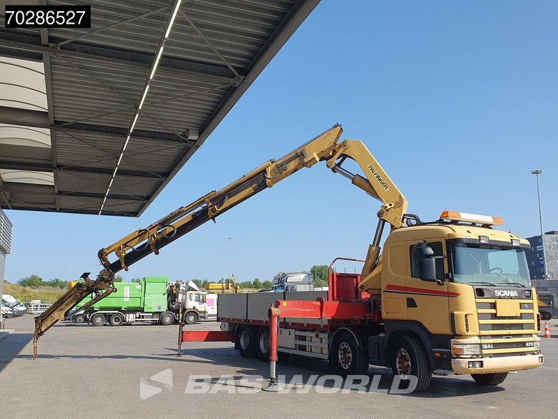Scania 124G 470 8X4 Palfinger PK45000 C4 Crane Kran Fly-Jib Manual Steering Axle Euro 3 - Грузовик бортовой/ Платформа, Автоманипулятор: фото 3 Scania 124G 470 8X4 Palfinger PK45000 C4 Crane Kran Fly-Jib Manual Steering Axle Euro 3 - Грузовик бортовой/ Платформа, Автоманипулятор: фото 3
