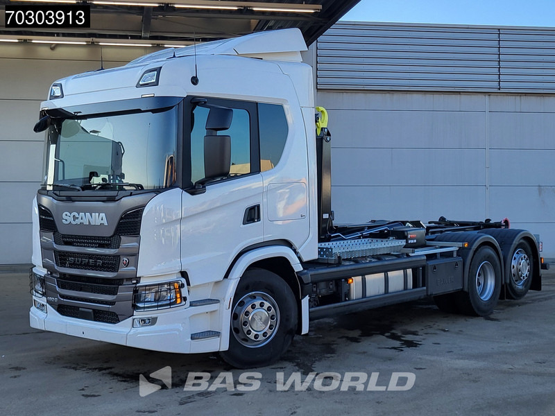 Scania G 460 6X2 NEW! 20tons HIAB Containersystem Lift+Steering Axle Automatic Retarder Euro 6 - Крюковой мультилифт: фото 3 Scania G 460 6X2 NEW! 20tons HIAB Containersystem Lift+Steering Axle Automatic Retarder Euro 6 - Крюковой мультилифт: фото 3