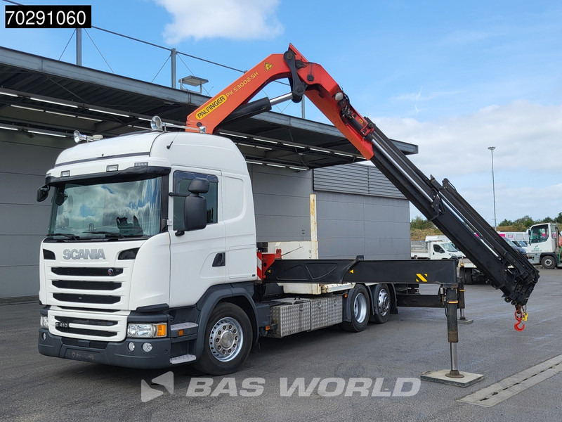 Scania G410 6X2 Palfinger 53002 SH Kran Crane Lift+steering ACC Navi Euro 6 - Грузовик бортовой/ Платформа, Автоманипулятор: фото 5 Scania G410 6X2 Palfinger 53002 SH Kran Crane Lift+steering ACC Navi Euro 6 - Грузовик бортовой/ Платформа, Автоманипулятор: фото 5
