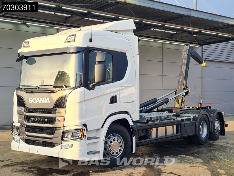 Scania G460 6X2 NEW! 20tons HIAB Containersystem Lift+Steering Axle Automatic Retarder Euro 6 - Крюковой мультилифт: фото 3 Scania G460 6X2 NEW! 20tons HIAB Containersystem Lift+Steering Axle Automatic Retarder Euro 6 - Крюковой мультилифт: фото 3