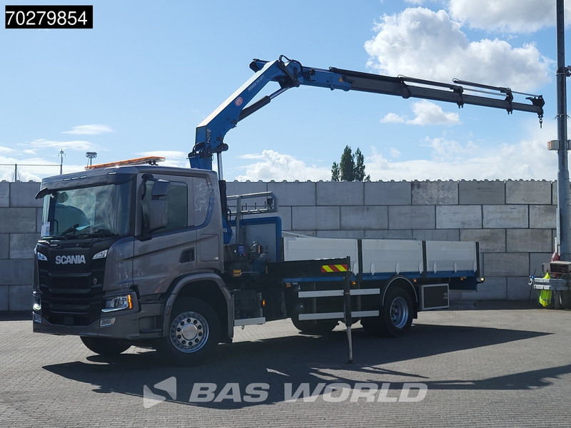 Scania P280 4X2 HMF 1420K-RC Kran Crane Automatic Euro 6 - Грузовик бортовой/ Платформа, Автоманипулятор: фото 1 Scania P280 4X2 HMF 1420K-RC Kran Crane Automatic Euro 6 - Грузовик бортовой/ Платформа, Автоманипулятор: фото 1
