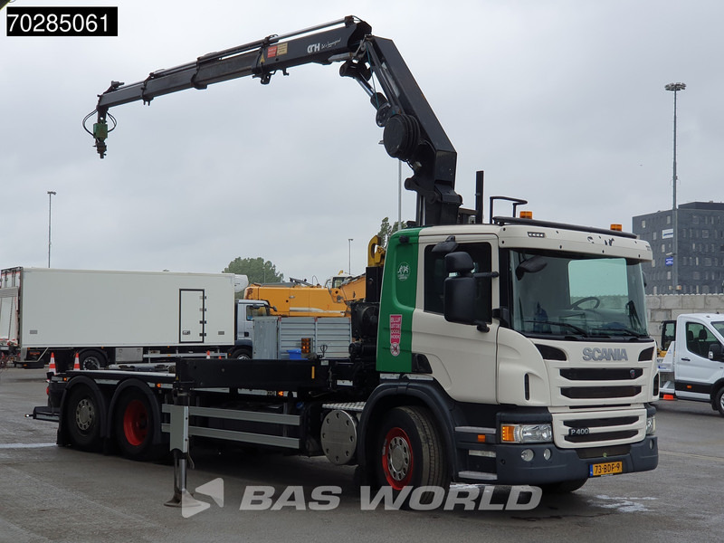 Scania P400 6X2 NL-Truck HMF 2620-K3 Kran 22tons Hyva Lift Lift+Lenkachse Euro 5 - Крюковой мультилифт, Автоманипулятор: фото 3 Scania P400 6X2 NL-Truck HMF 2620-K3 Kran 22tons Hyva Lift Lift+Lenkachse Euro 5 - Крюковой мультилифт, Автоманипулятор: фото 3
