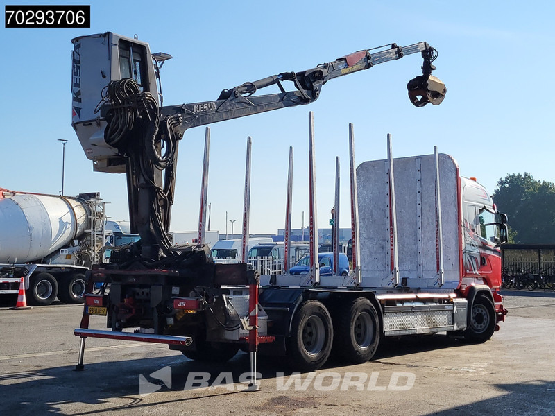 Scania R450 R 6X4 NL-Truck Kesla 2110T Crane Kran Holztransport Manual ACC Xenon Euro 6 - Лесовоз, Автоманипулятор: фото 5 Scania R450 R 6X4 NL-Truck Kesla 2110T Crane Kran Holztransport Manual ACC Xenon Euro 6 - Лесовоз, Автоманипулятор: фото 5