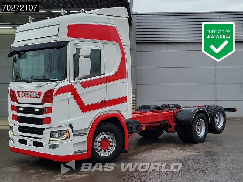 Scania R500 6X2 Chassis Retarder ACC Navi Liftachse Automatic Euro 6 - Грузовик-шасси: фото 1 Scania R500 6X2 Chassis Retarder ACC Navi Liftachse Automatic Euro 6 - Грузовик-шасси: фото 1