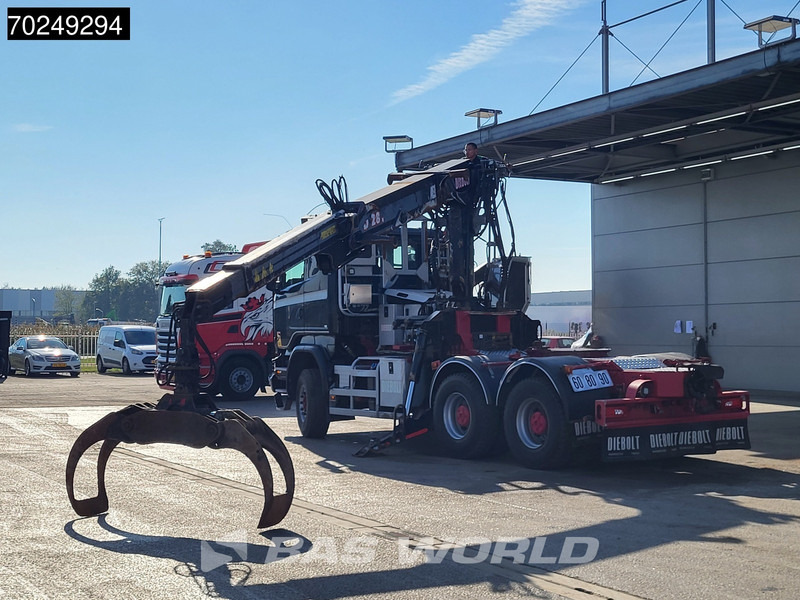 Scania R580 6X4 Holz Kran Diebolt D28 Full-Steel - Лесовоз, Автоманипулятор: фото 5 Scania R580 6X4 Holz Kran Diebolt D28 Full-Steel - Лесовоз, Автоманипулятор: фото 5