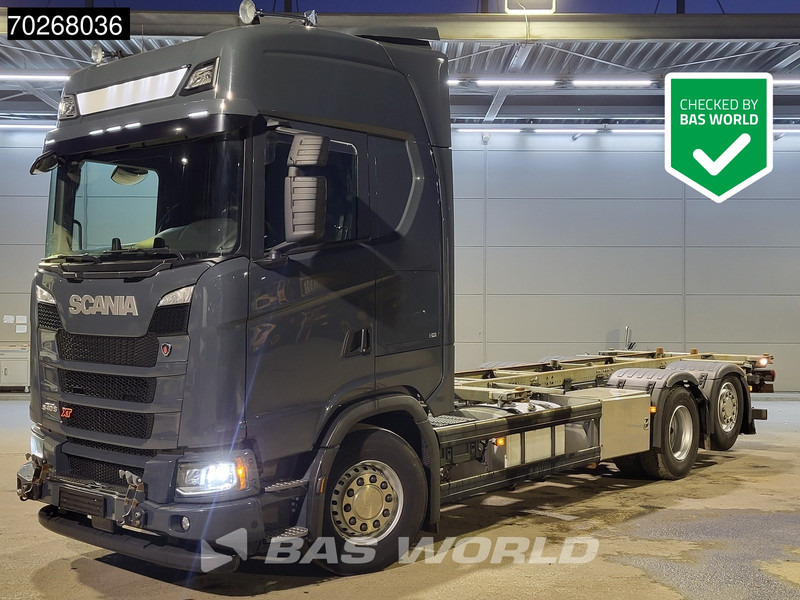 Scania S540 6X2 Retarder Euro 6 ACC Navi ADR Euro 6 - Грузовик-контейнеровоз/ Сменный кузов: фото 1 Scania S540 6X2 Retarder Euro 6 ACC Navi ADR Euro 6 - Грузовик-контейнеровоз/ Сменный кузов: фото 1