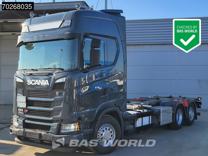 Scania S540 6X2 Retarder Full Air CS20H LED Euro 6 - Грузовик-контейнеровоз/ Сменный кузов: фото 1 Scania S540 6X2 Retarder Full Air CS20H LED Euro 6 - Грузовик-контейнеровоз/ Сменный кузов: фото 1