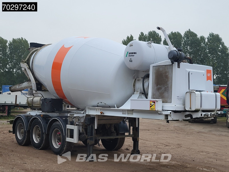 Schwing-Stetter 71/320.AC3 12m3 Concrete Beton Liftaxle - Полуприцеп бетоносмеситель: фото 3 Schwing-Stetter 71/320.AC3 12m3 Concrete Beton Liftaxle - Полуприцеп бетоносмеситель: фото 3
