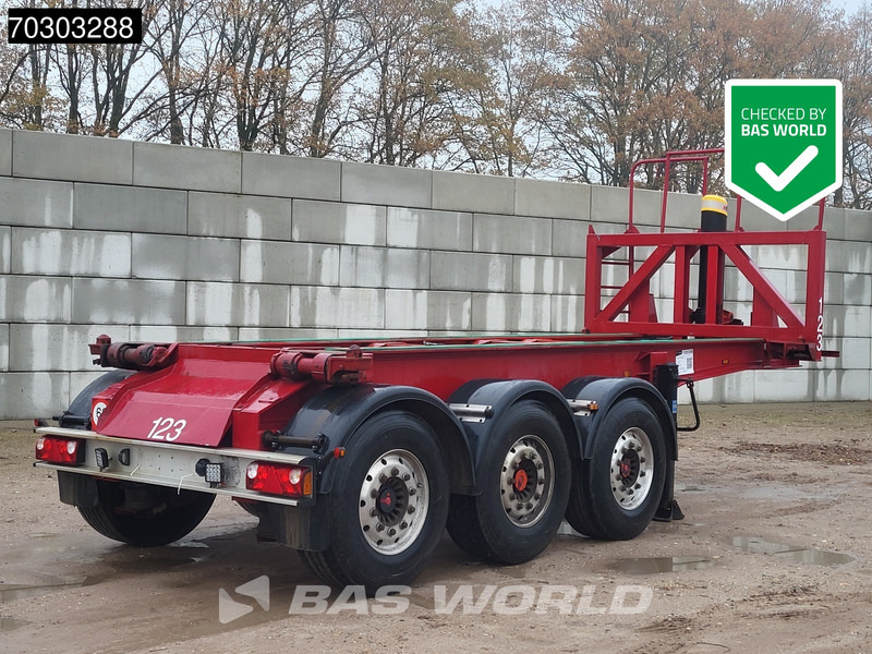 Serrus NV AOKS13-27 20ft - Полуприцеп-контейнеровоз/ Сменный кузов: фото 1 Serrus NV AOKS13-27 20ft - Полуприцеп-контейнеровоз/ Сменный кузов: фото 1