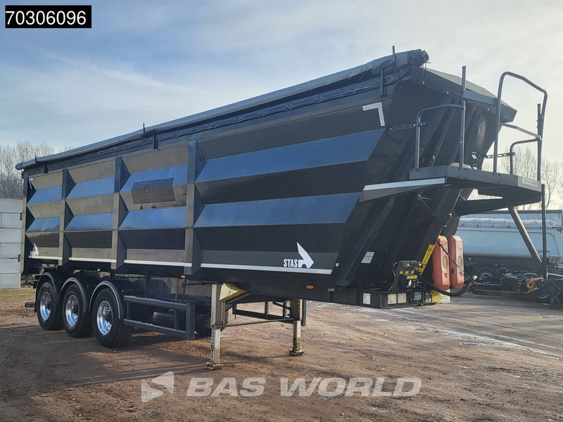 Stas S300CX TUV 10/26 Lifting Axle 58m3 - Самосвальный полуприцеп: фото 5 Stas S300CX TUV 10/26 Lifting Axle 58m3 - Самосвальный полуприцеп: фото 5