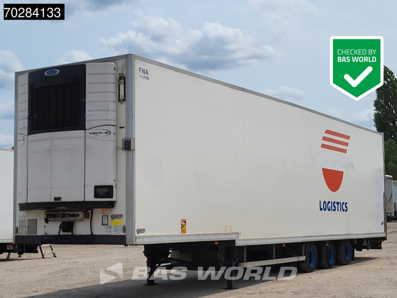 Talson Carrier Vector 1550 3 axles NL-Trailer Mega Aircargo Rollenbett Luftfracht Liftachse Blumenbreit - Полуприцеп-рефрижератор: фото 1 Talson Carrier Vector 1550 3 axles NL-Trailer Mega Aircargo Rollenbett Luftfracht Liftachse Blumenbreit - Полуприцеп-рефрижератор: фото 1