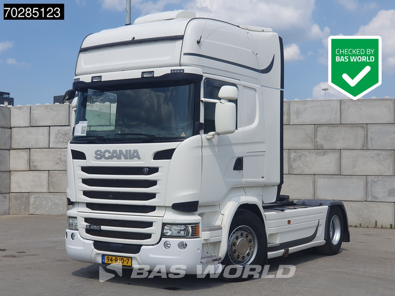 Scania R450 R 4X2 NL-Truck 2x Tanks Standklima Navi Xenon - Тягач: фото 1 Scania R450 R 4X2 NL-Truck 2x Tanks Standklima Navi Xenon - Тягач: фото 1